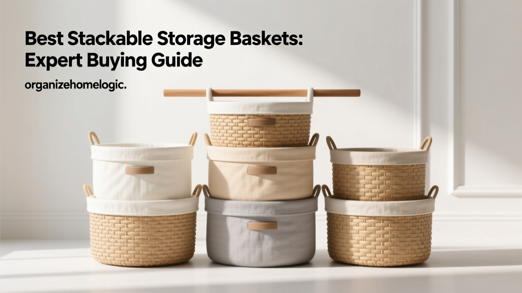 Best Stackable Storage Baskets: Expert Buying Guide
