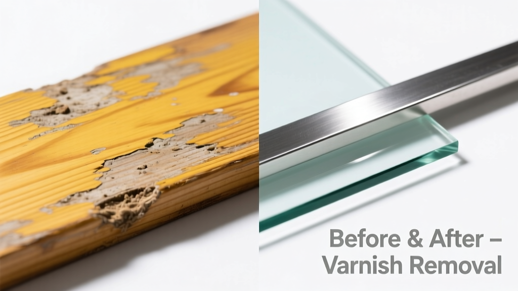 How to Remove Varnish from Wood, Metal, and Glass