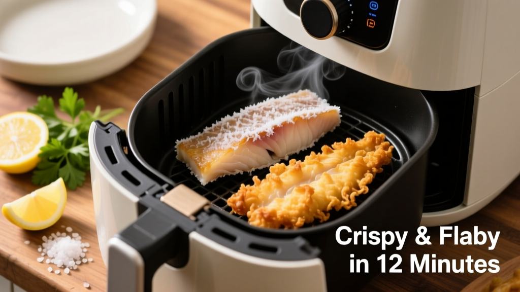 How to Air Fry Frozen Pollock Fillets (Crispy & Flaky!)