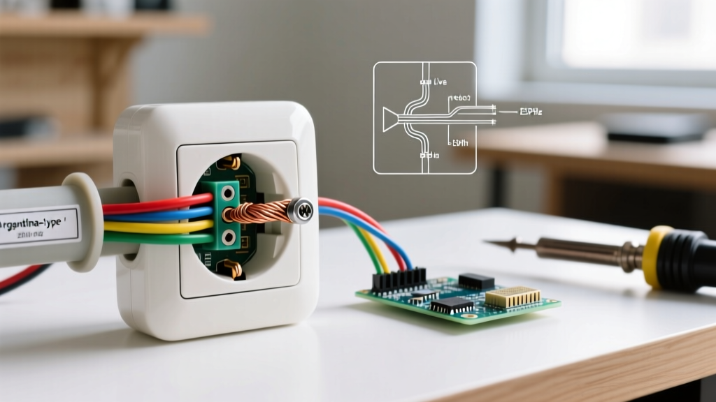 How to Wire an Argentina Electric Outlet (Type I 220V)