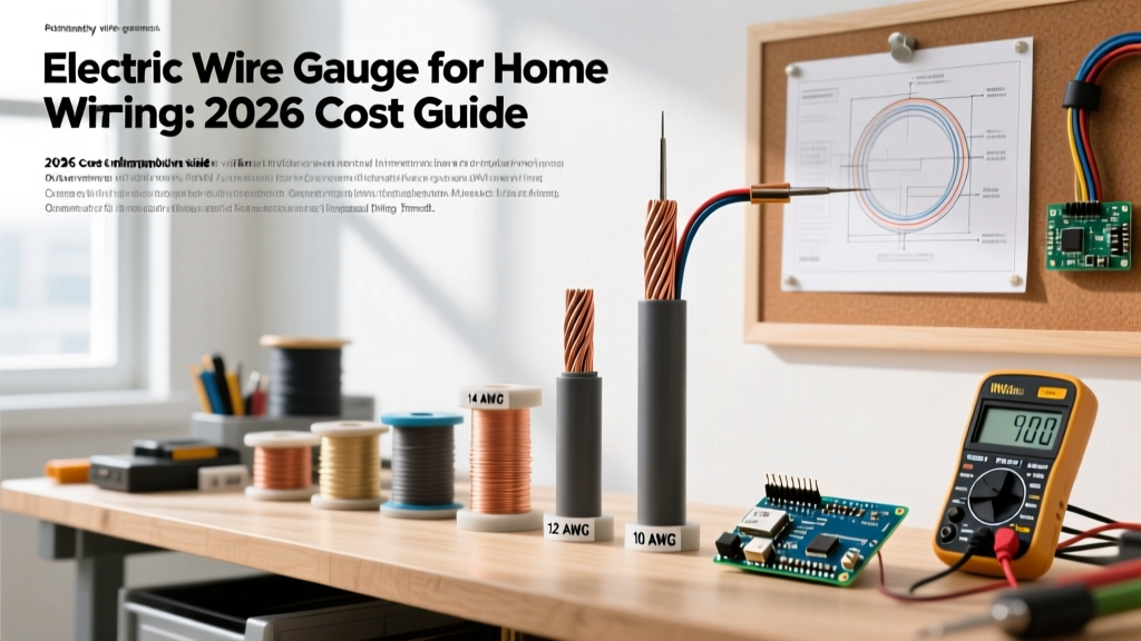 Electric Wire Gauge for Home Wiring: 2026 Cost Guide