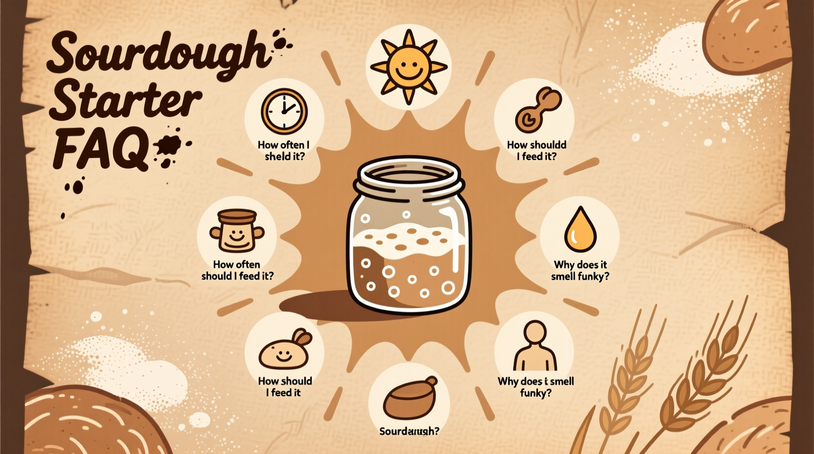 sourdough starter faq