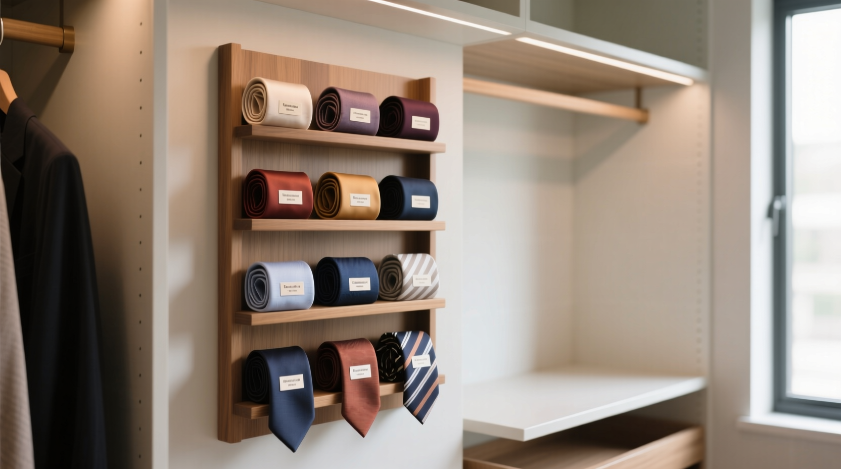 rotating tie rack worth it honest closet organization tips