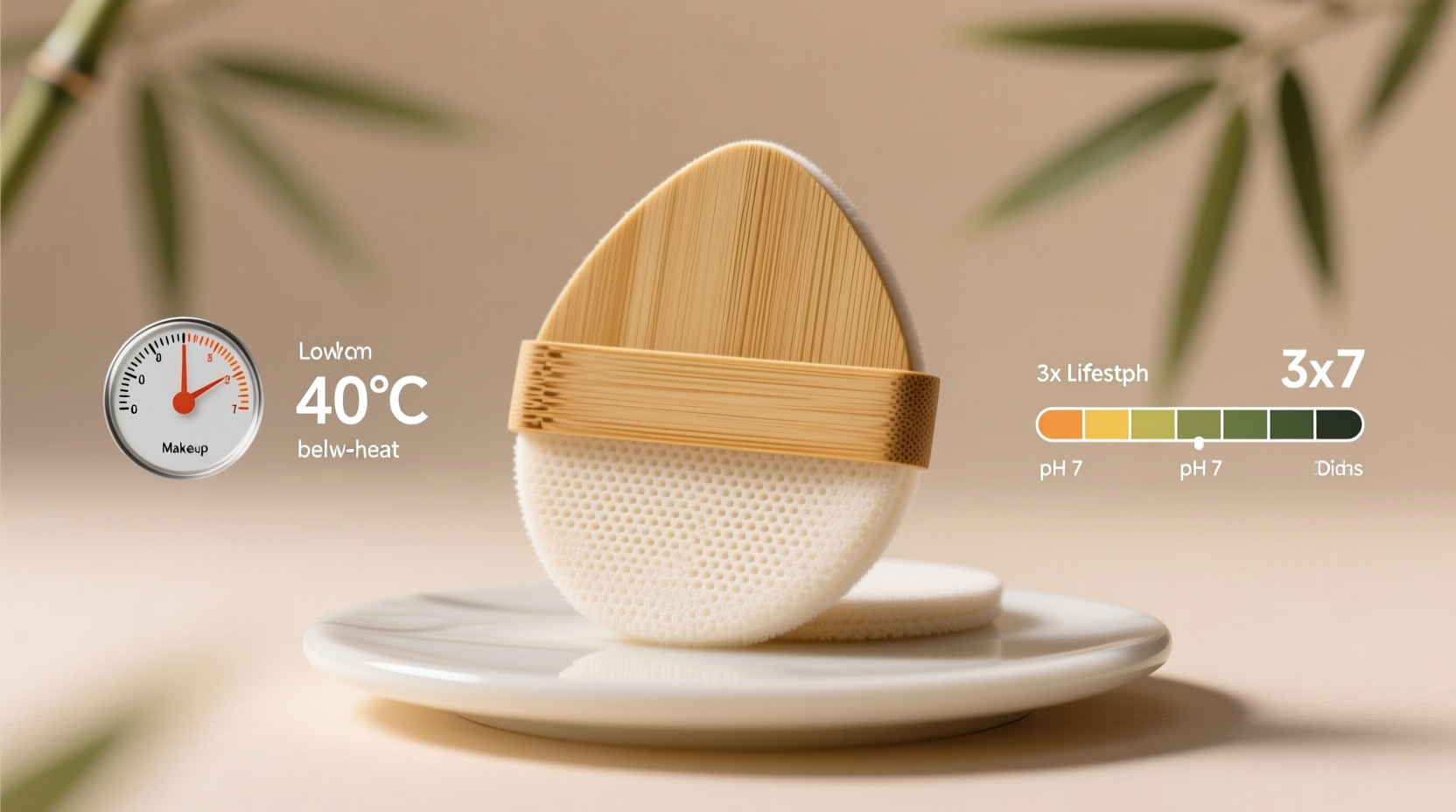 how to sanitize bamboo makeup pads safely
