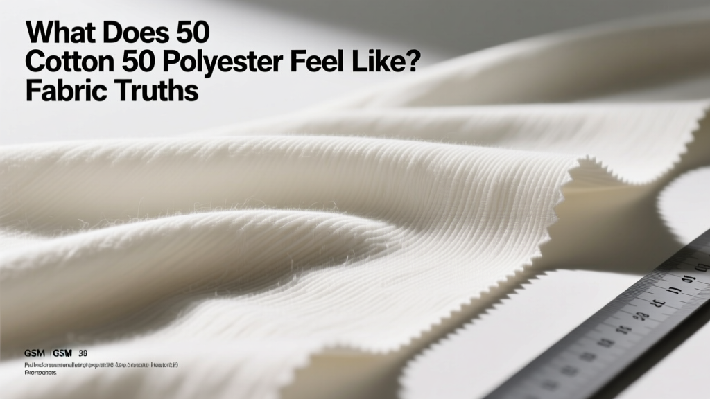 What Does 50 Cotton 50 Polyester Feel Like? Fabric Truths
