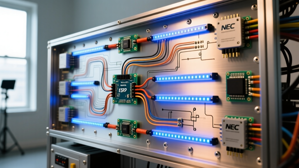 Scaling LED Arduino Wiring for Commercial IoT Displays
