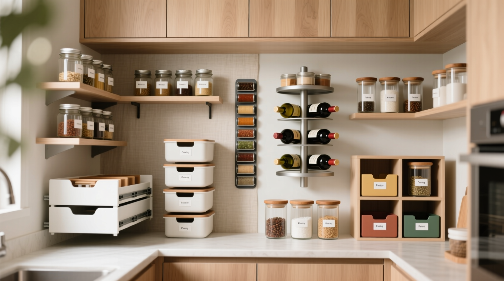 8 ideas organizing pantry