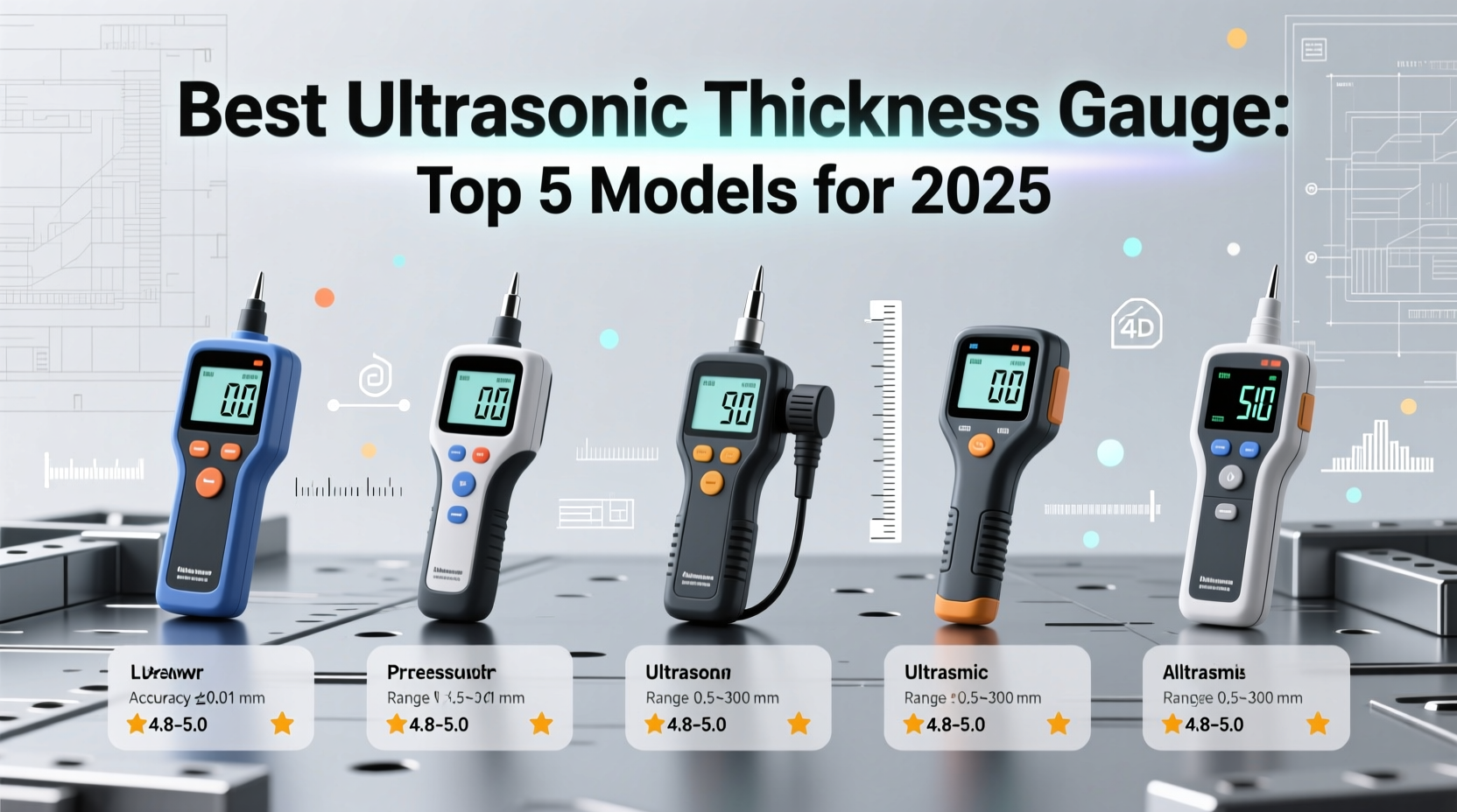 best ultrasonic thickness gauge