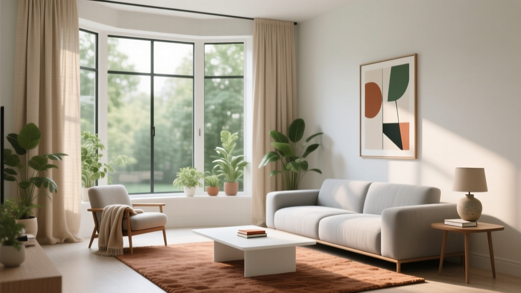Bay Window Living Room Decor Ideas (2026)