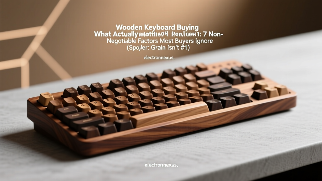 Wooden Keyboard Buying What Actually Matters: 7 Non-Negotiable Factors Most Buyers Ignore (Spoiler: Grain Isn’t #1)