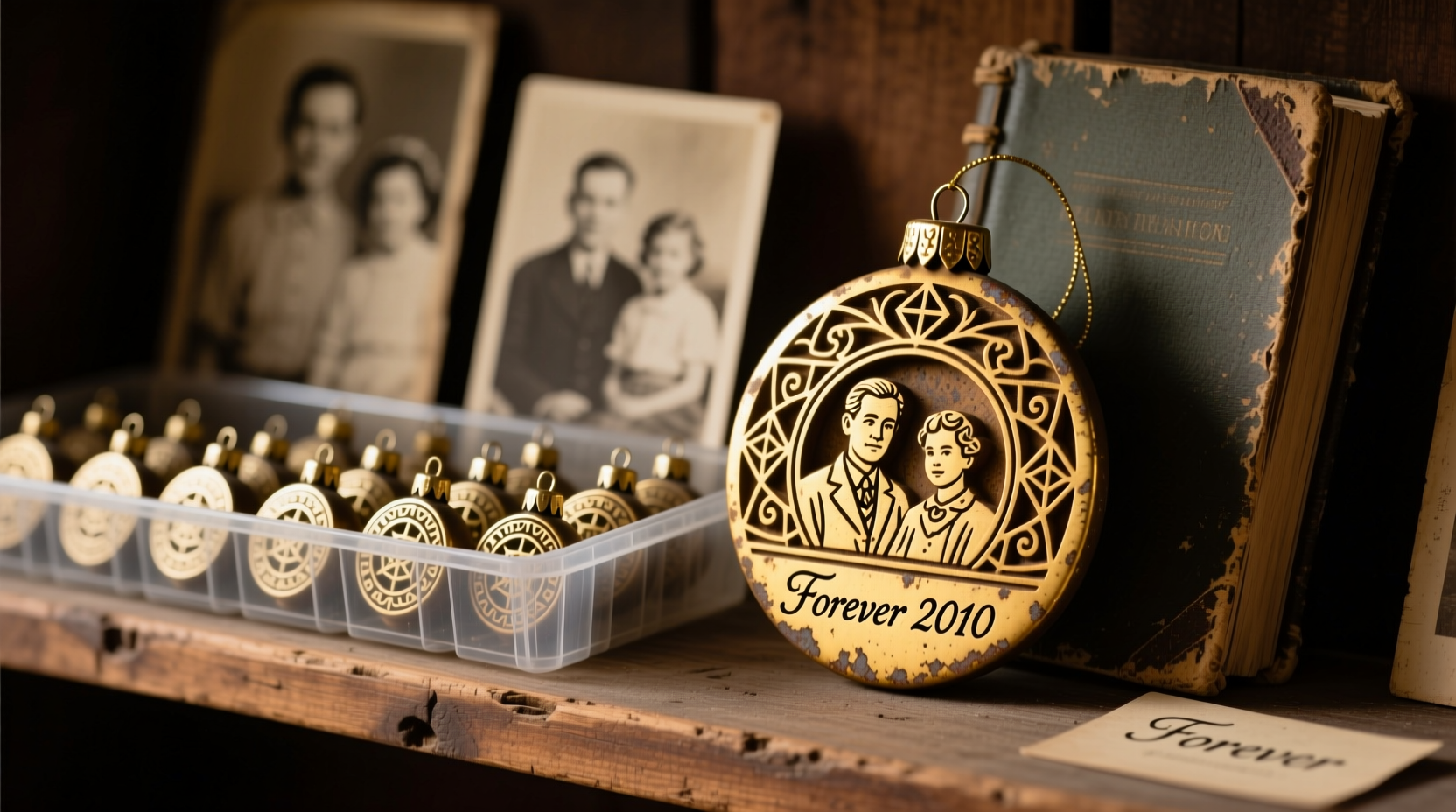 personalized ornament vs generic ones which holds sentimental value longer