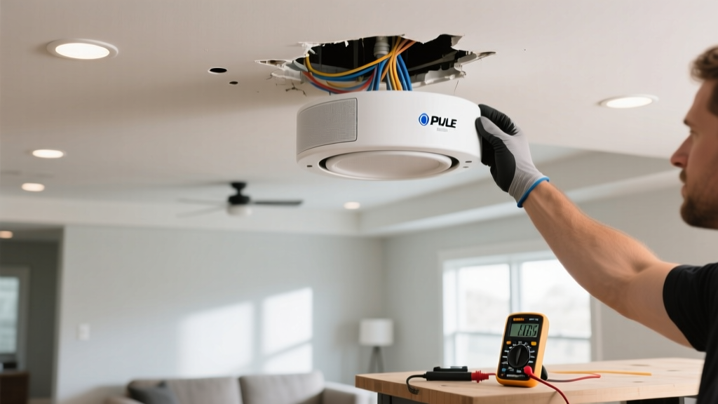 Pyle Bluetooth Ceiling Speakers Installation Guide
