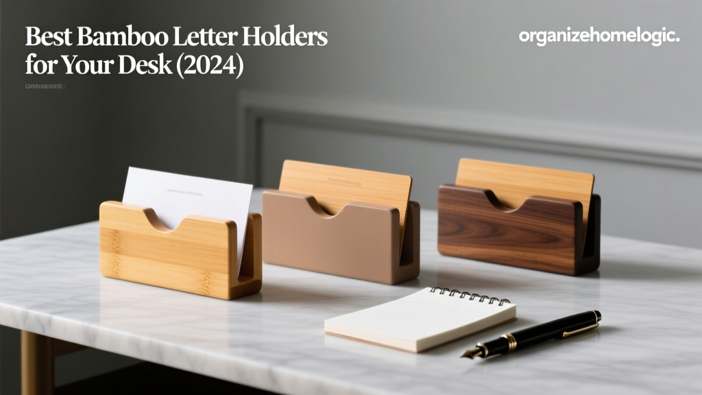 Best Bamboo Letter Holders for Your Desk (2024)