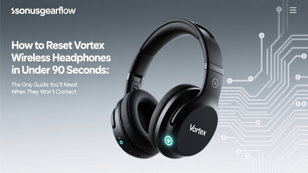 How to Reset Vortex Wireless Headphones (2026)