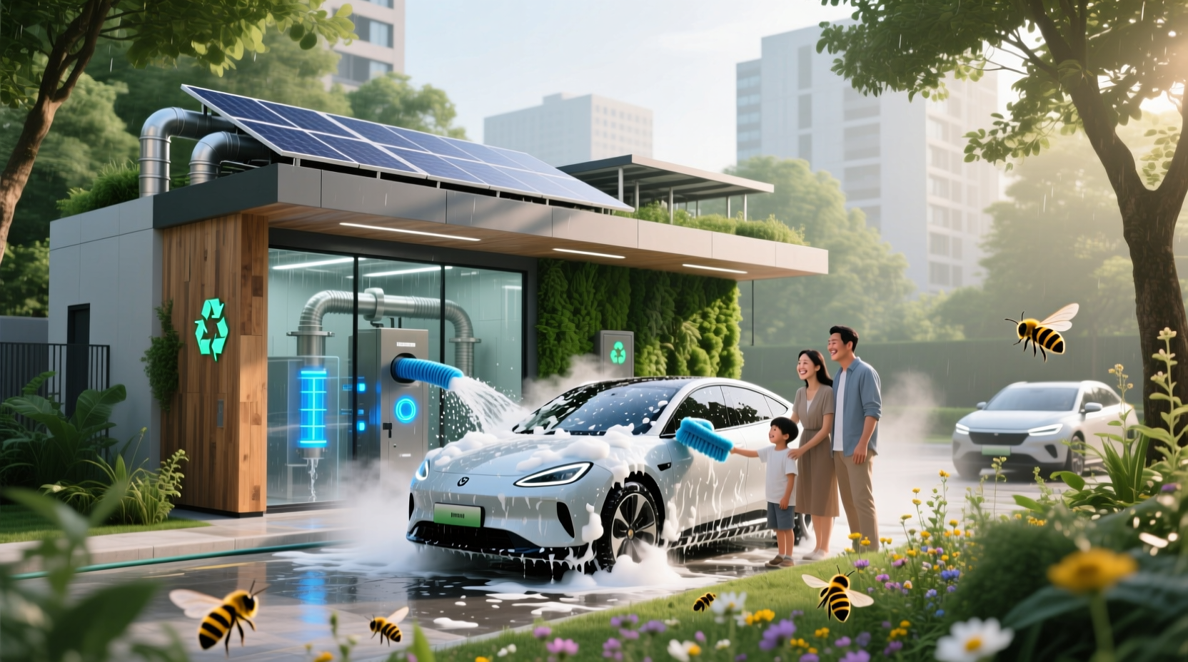 eco friendly car wash