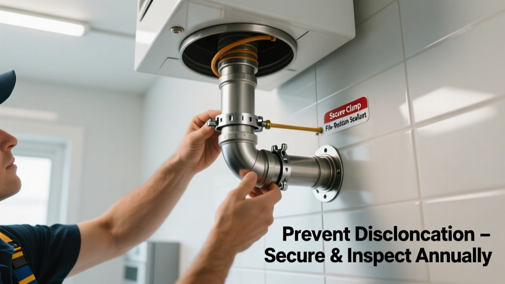 How to Prevent Water Heater Vent Pipe Disconnection