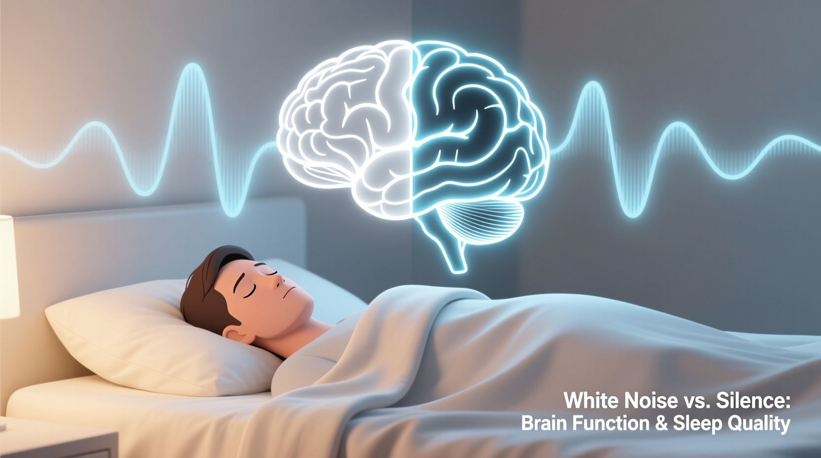 is sleeping with white noise better for brain function and sleep quality