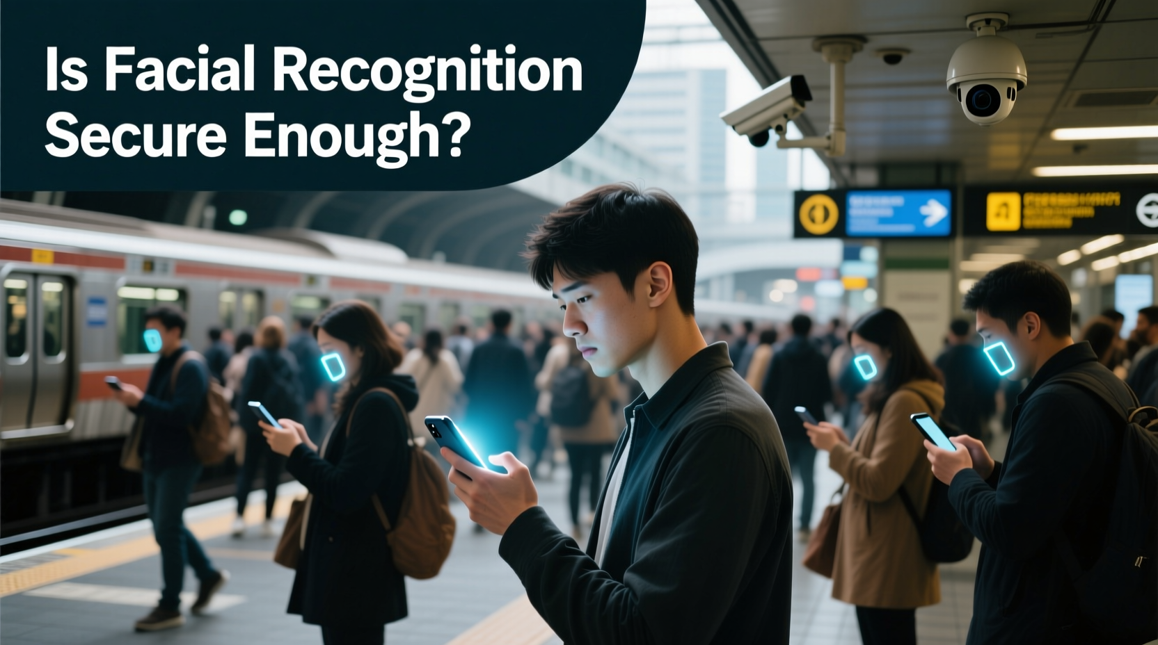 is facial recognition secure enough to unlock your phone in public