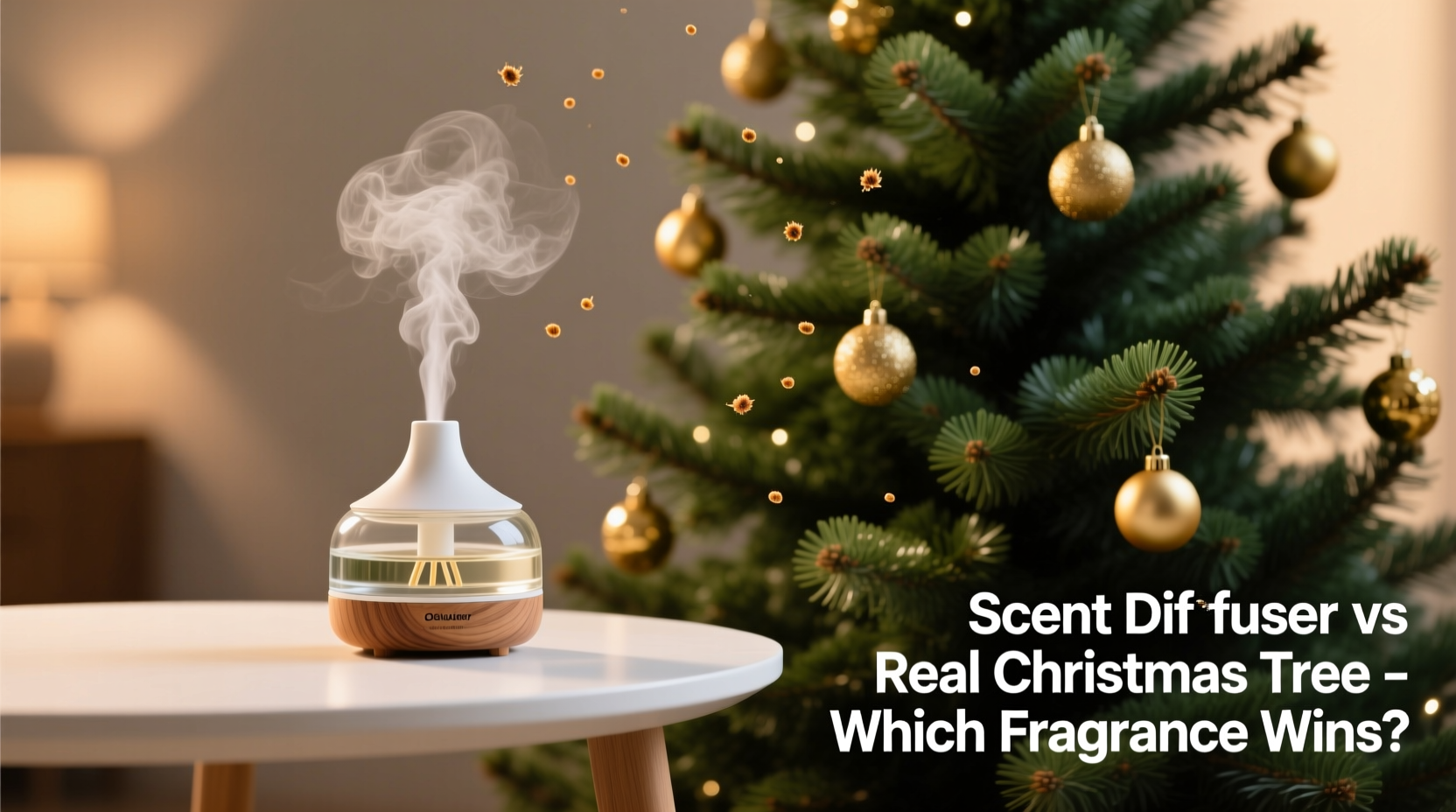 is a scent diffuser better than a real christmas tree for fragrance