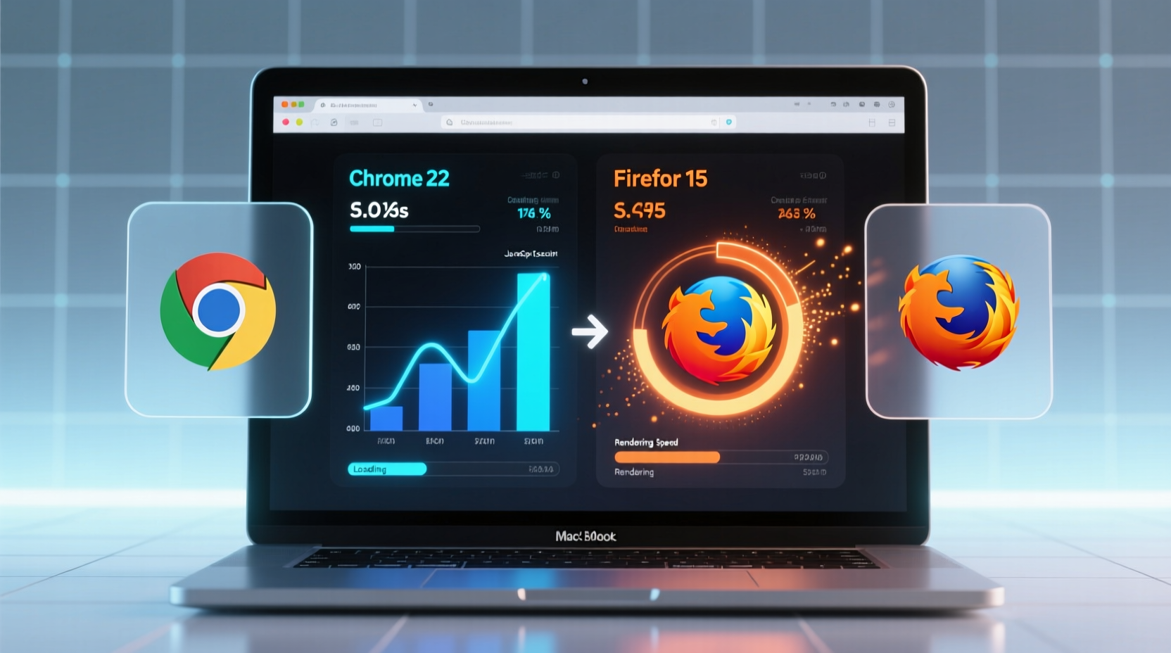 browser speed tests mac edition chrome 22 firefox 15