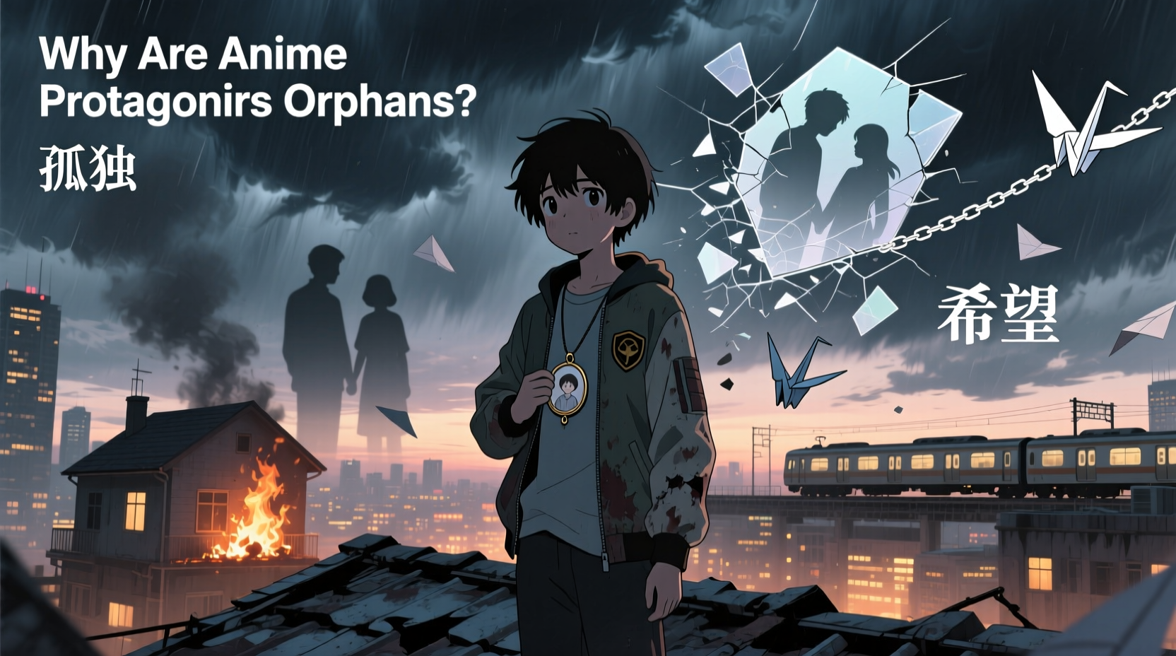 why are anime protagonists often orphans narrative patterns decoded
