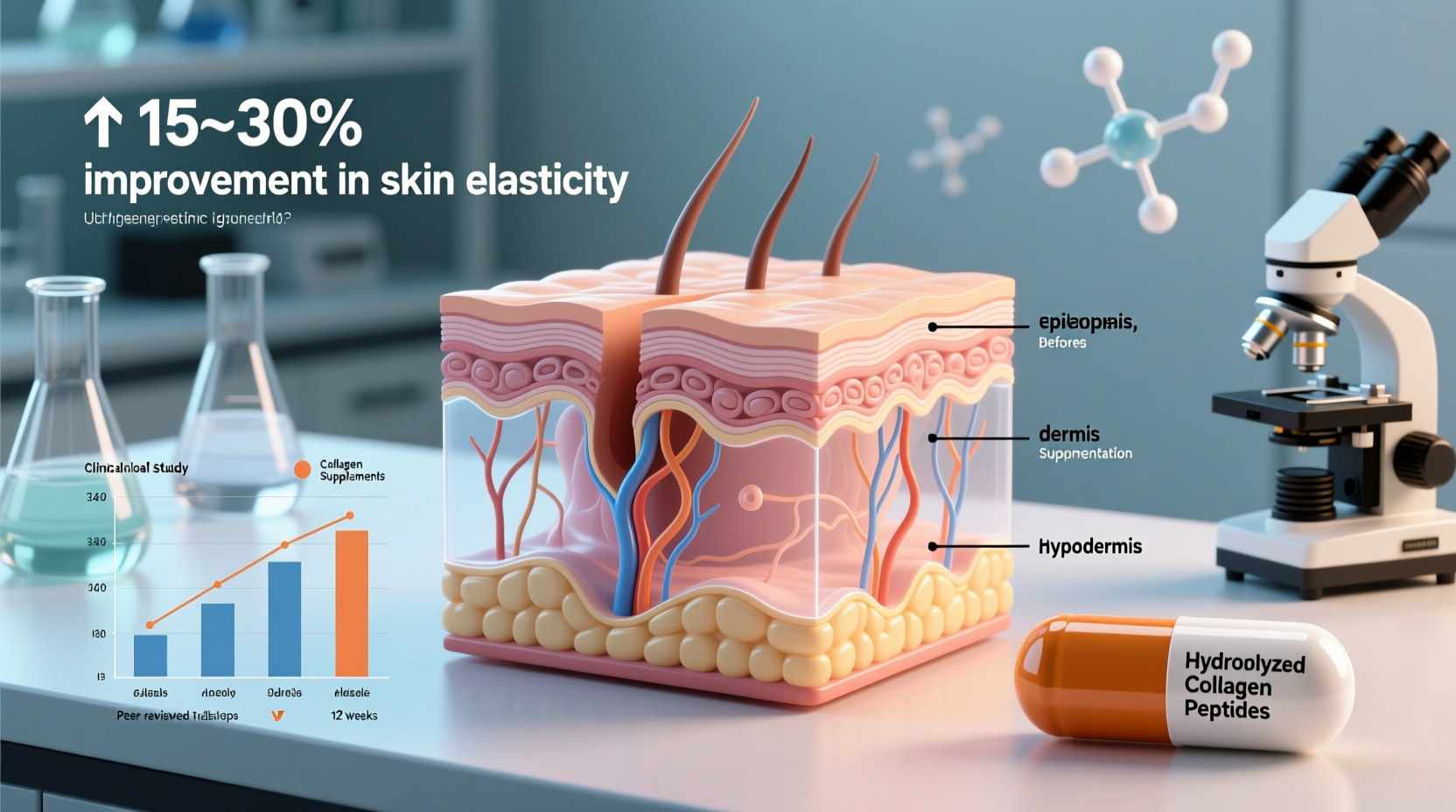 are collagen supplements really improving skin elasticity or just marketing
