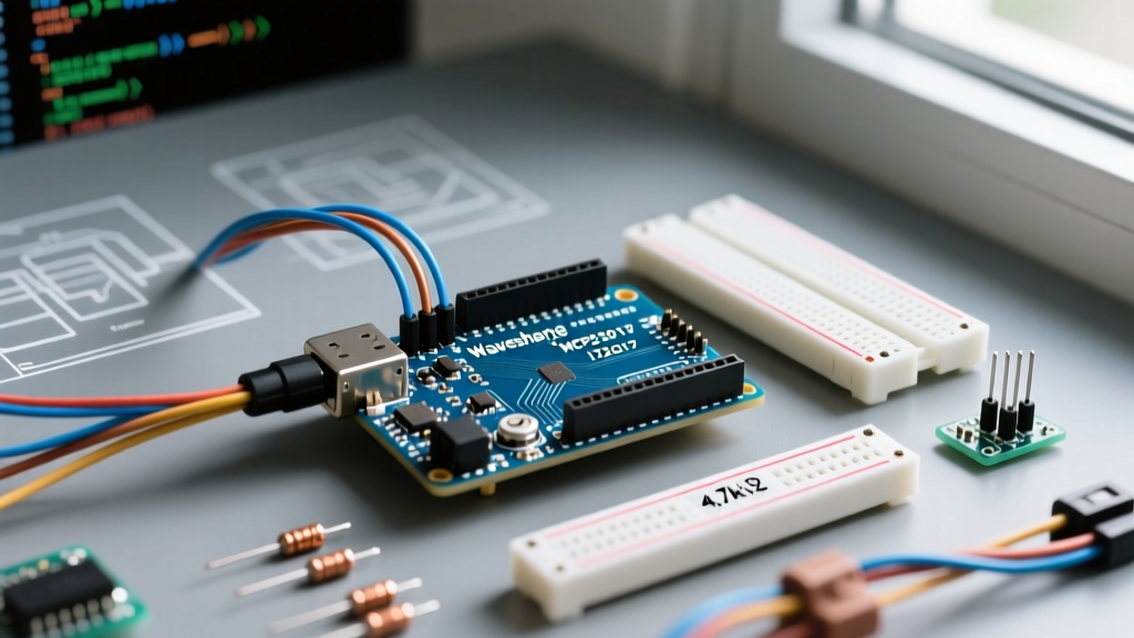Troubleshooting the Waveshare MCP23017 Arduino Library I2C Errors