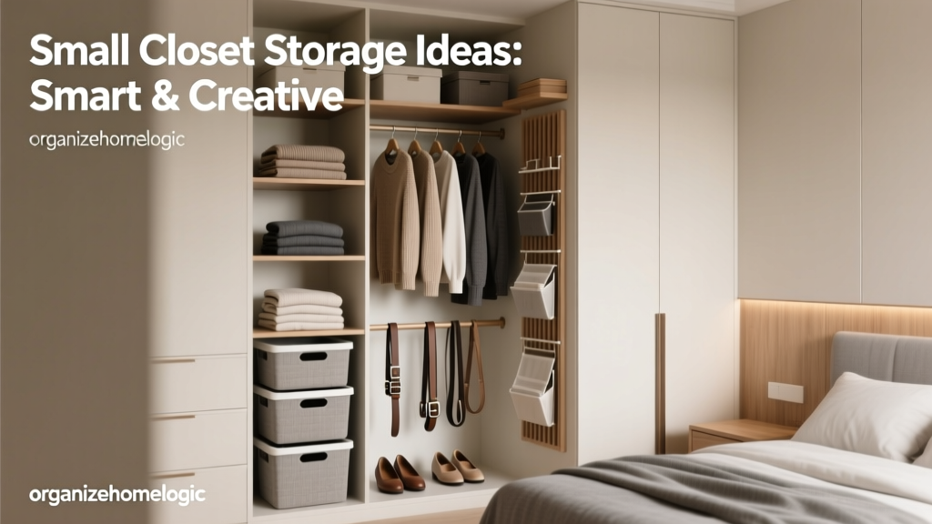 Small Closet Storage Ideas: Smart & Creative