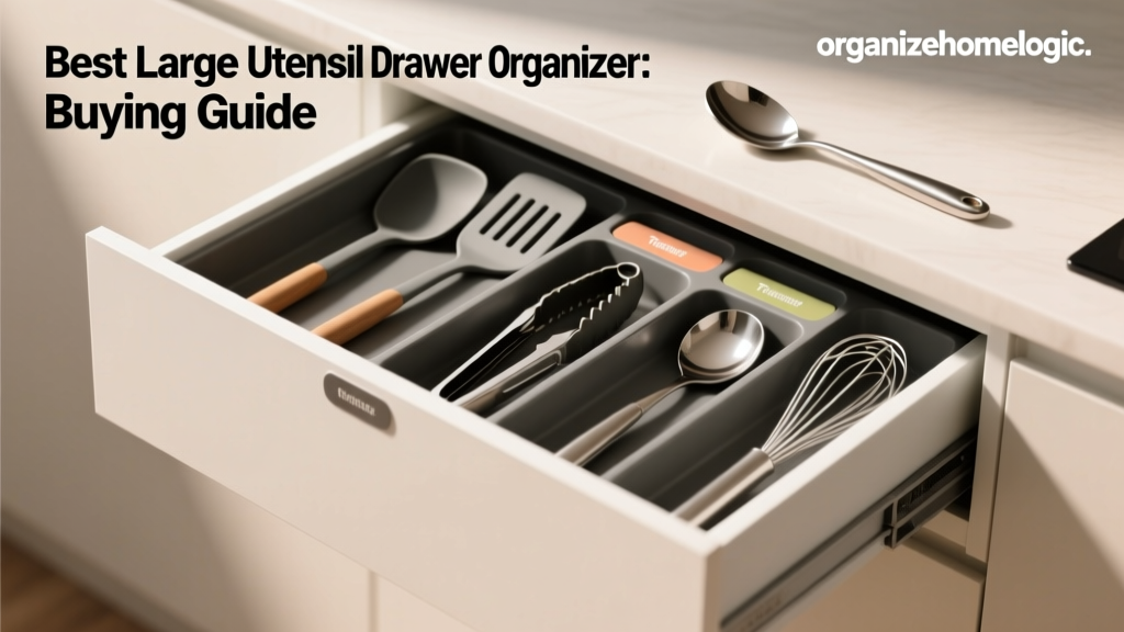 Best Large Utensil Drawer Organizer: Buying Guide