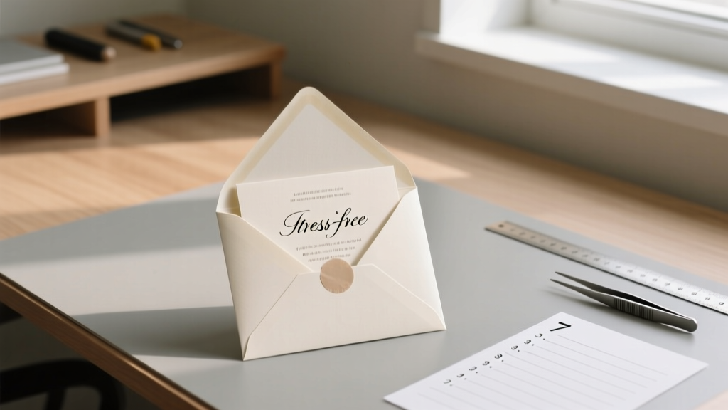 Wedding Invitation Envelopes: Stress-Free Stuffing (2026)