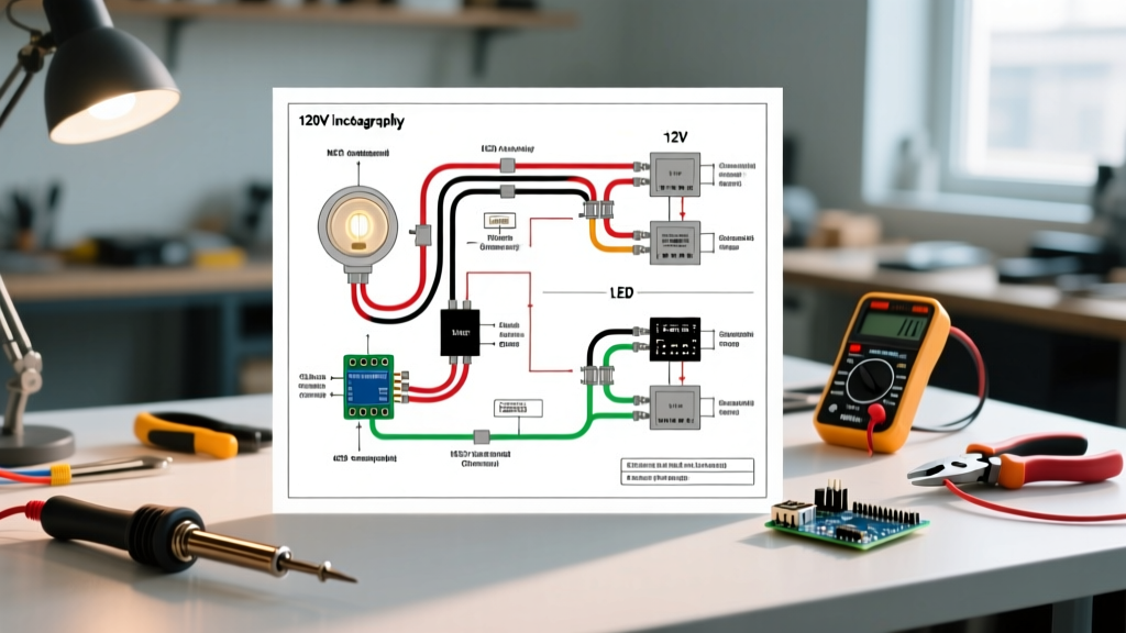 Wiring Diagram for Pool Light: 120V & 12V LED Installation Guide