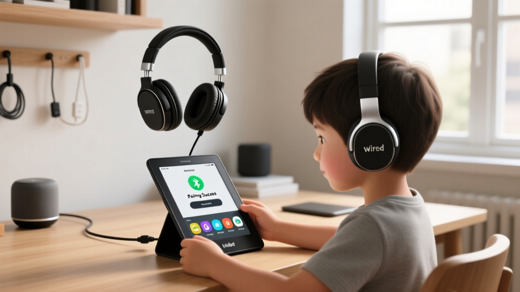 Kids Kindle Fire Wireless Headphones (2026)