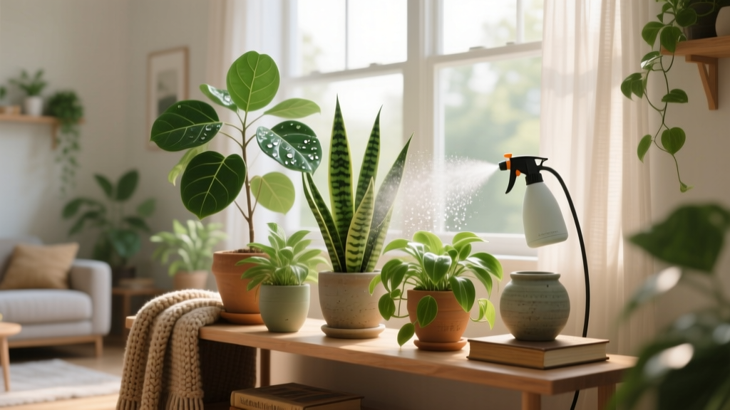Spray Plants Before Bringing Indoors: Pest & Shock Fix