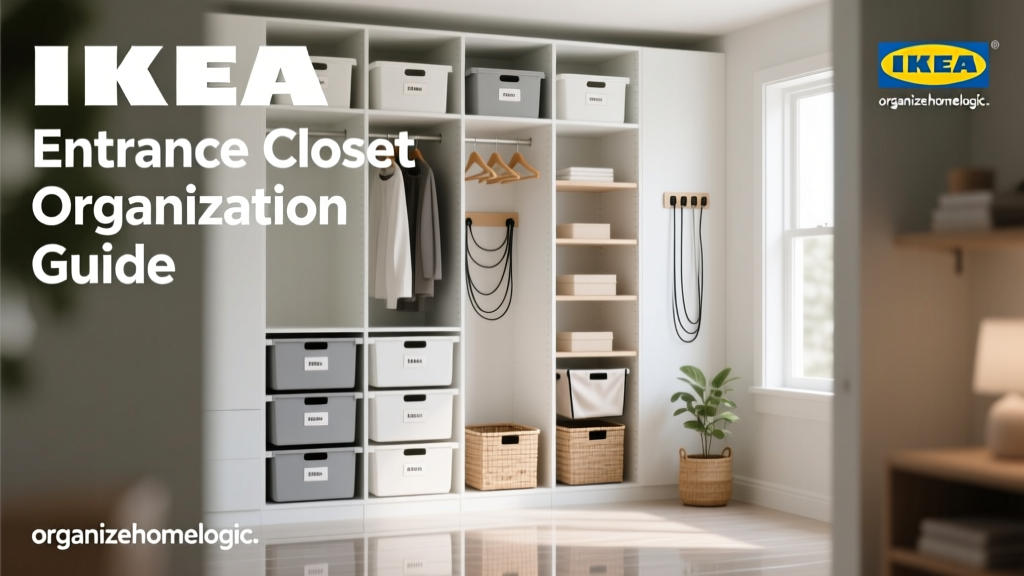IKEA Entrance Closet Organization Guide