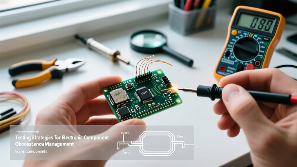 Testing Strategies for Electronic Component Obsolescence Management