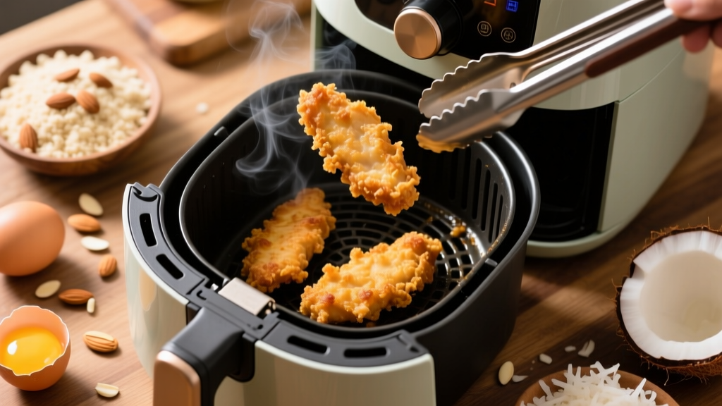 Gluten-Free Air Fryer Chicken Tenders (Crispy!)
