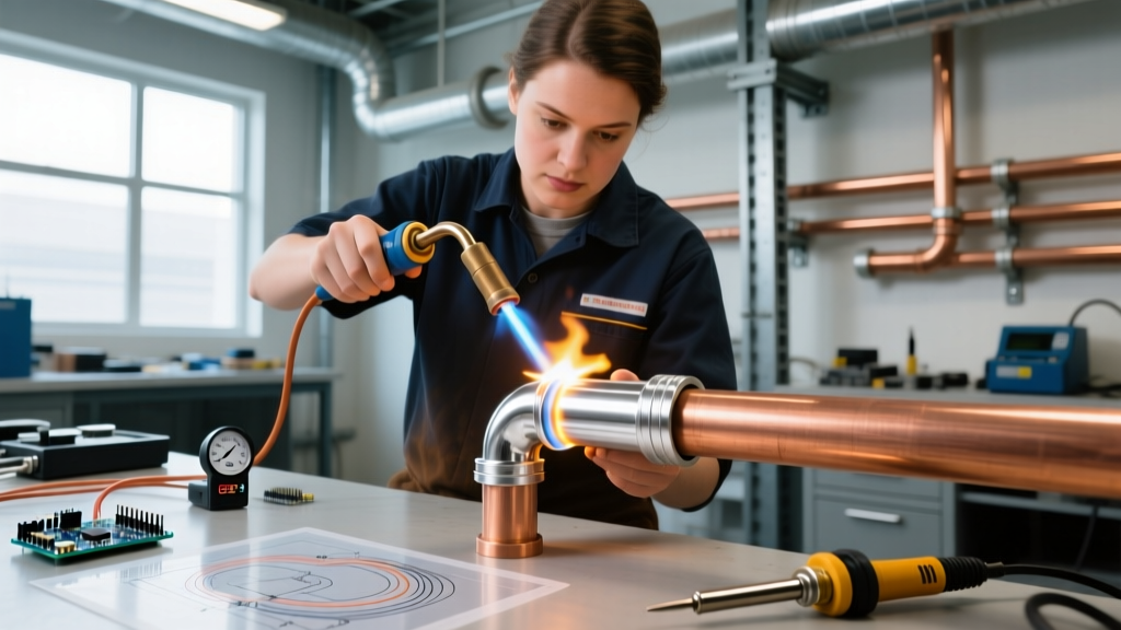 Heavy-Duty Copper Pipe Soldering: Industrial Alloys & Techniques