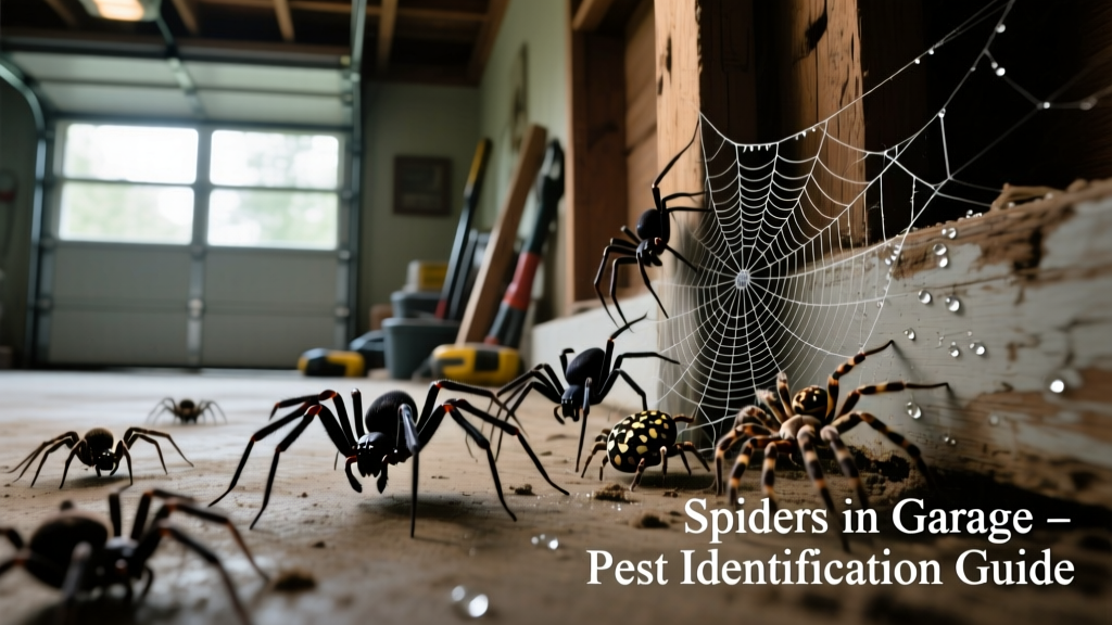 Spiders in Garage: What Pest Is It? Diagnostic Guide