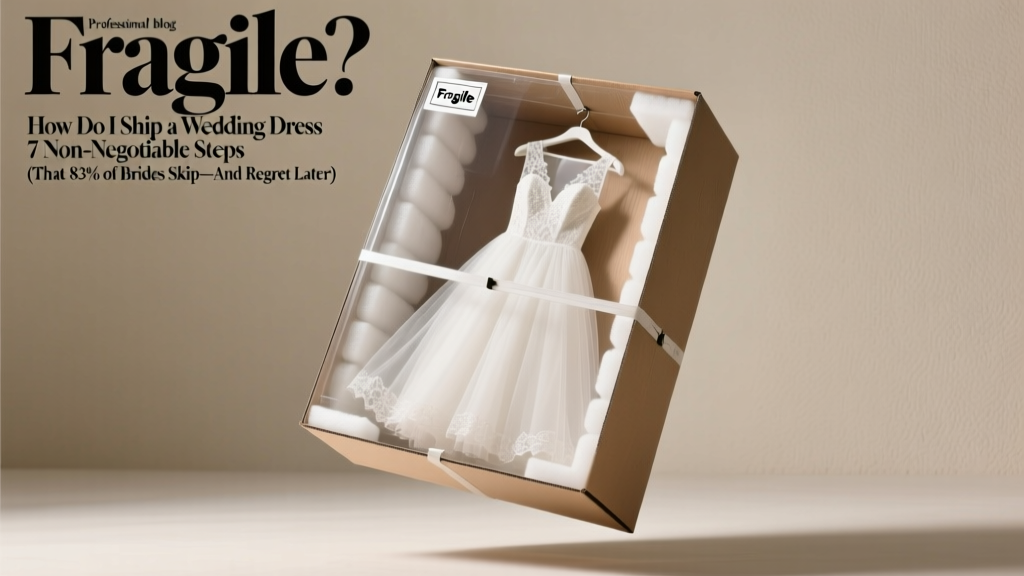 How to Ship a Wedding Dress Safely (2026)