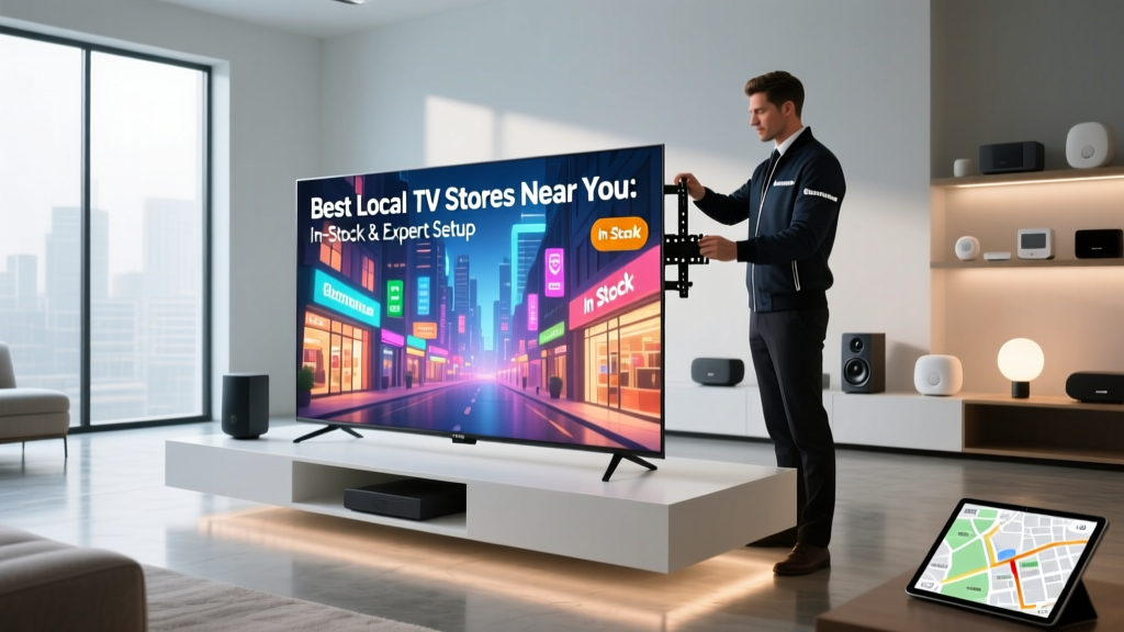 Best Local TV Stores Near You: In-Stock & Expert Setup