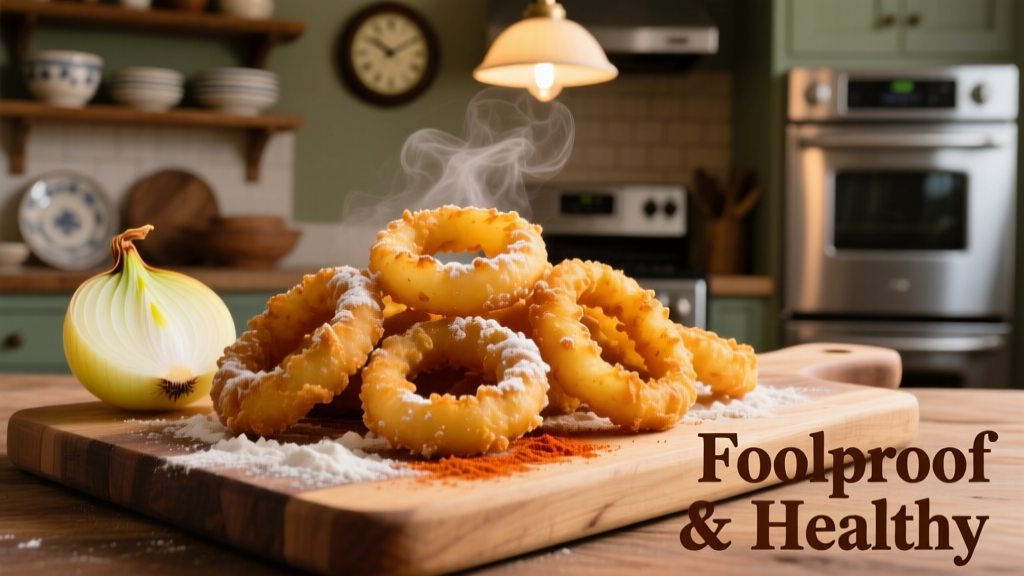 Air Fried Frozen Onion Rings: Crispy, Healthy & Foolproof