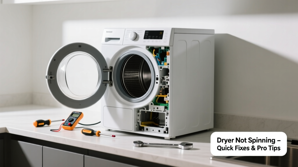 Dryer Not Spinning in Kitchen: Quick Fixes & Pro Tips