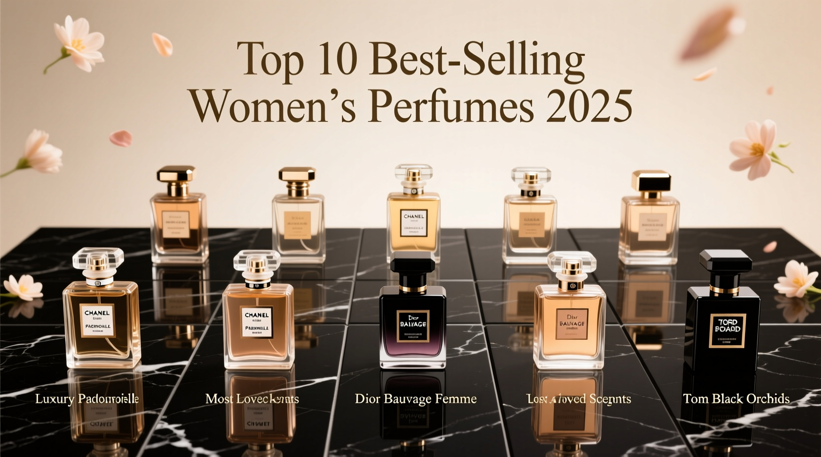 top 10 best selling perfumes in the world for ladies