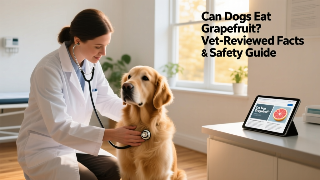 Veterinarian gently examining a dog during a wellness check-up