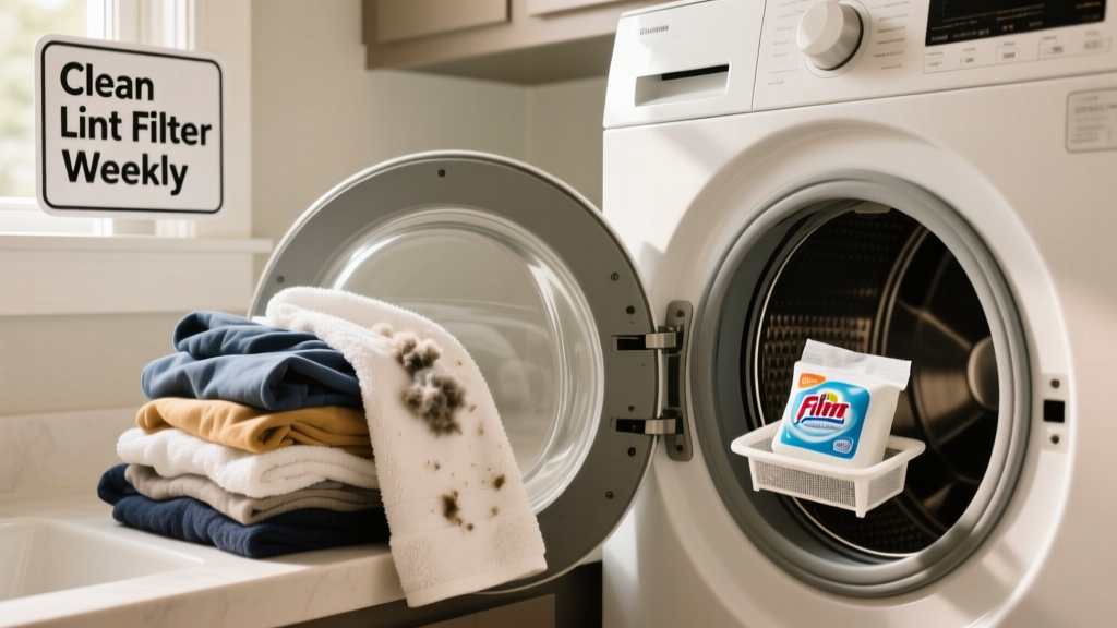 How to Prevent Dryer Leaving Marks on Clothes