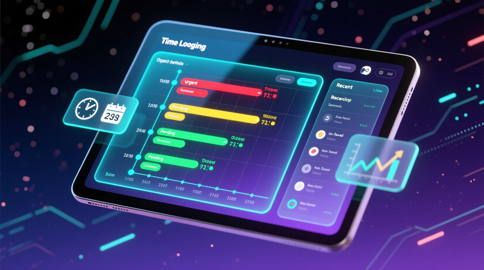 yast tracks and logs time spent on projects and tasks