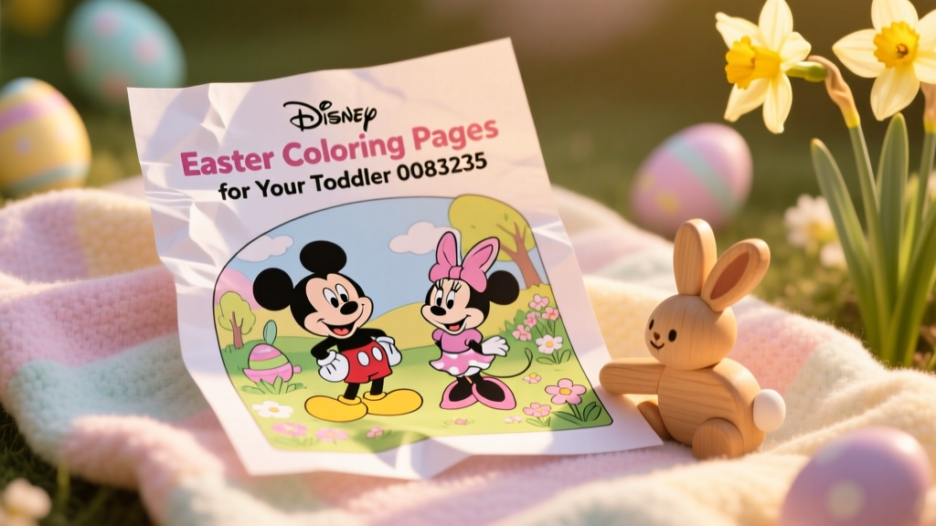 Disney Easter Coloring Pages for Your Toddler: Developmental Benefits, Safety Tips, and Printable Strategies
