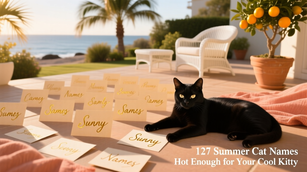 127 Summer Cat Names Hot Enough for Your Cool Kitty