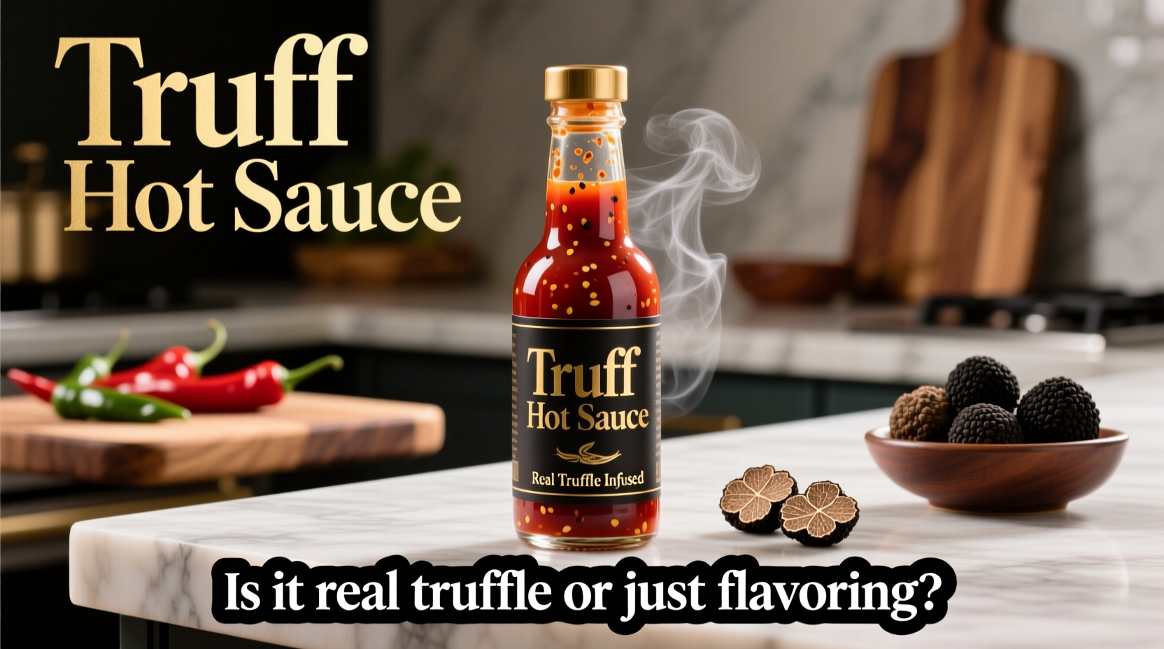 why is truff hot sauce so expensive is it real truffles or flavorings