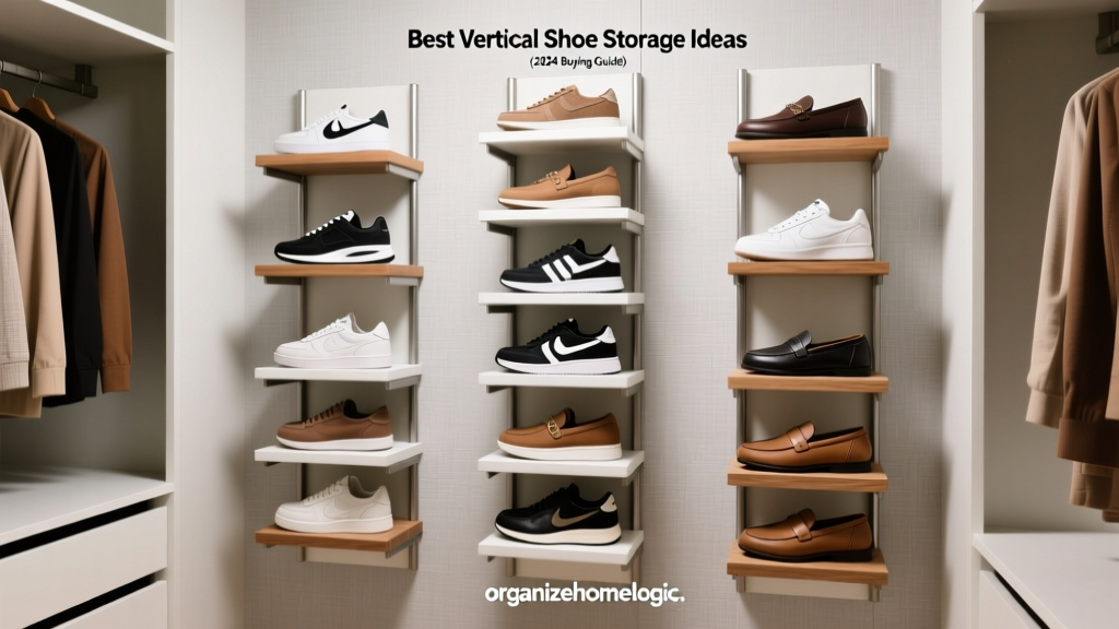 Best Vertical Shoe Storage Ideas (2024 Buying Guide)